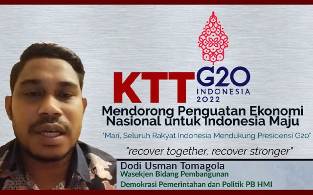 Ktt G Dorong Penguatan Ekonomi Nasional Untuk Indonesia Maju