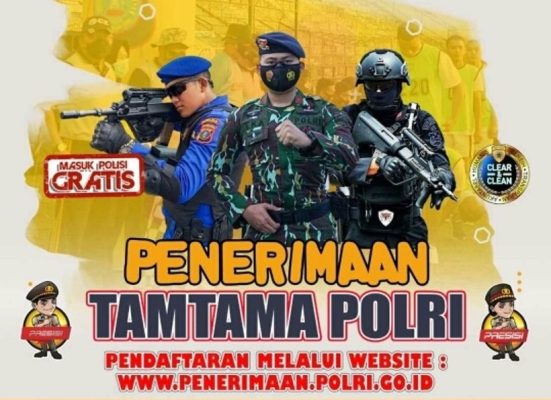 Pendaftaran Online Penerimaan Tamtama Polri Hari Ini Dibuka | Intersisi ...