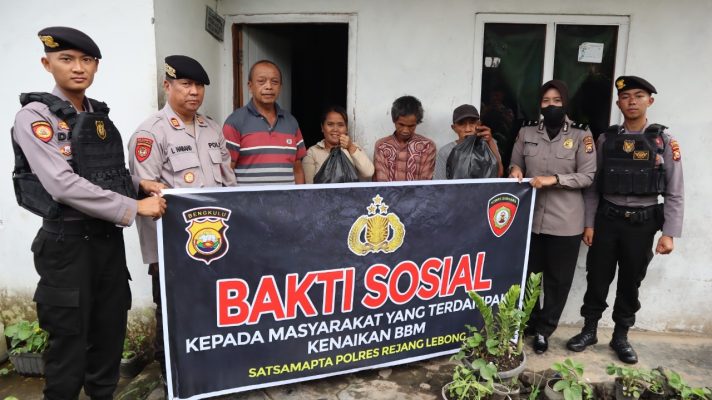 Lagi, Polres Rejang Lebong Salurkan Bantuan Sosial | Intersisi News