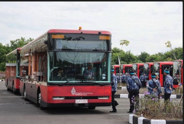 Bus Listrik Karya Anak Bangsa Jadi Kendaraan Dalam KTT G20 Di Bali ...